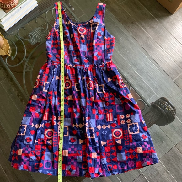MODCLOTH COLORFUL SLEEVELESS DRESS SIZE M - Picture 7 of 8